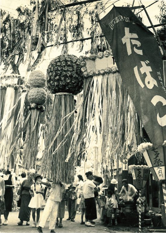 入間川七夕まつりの様子